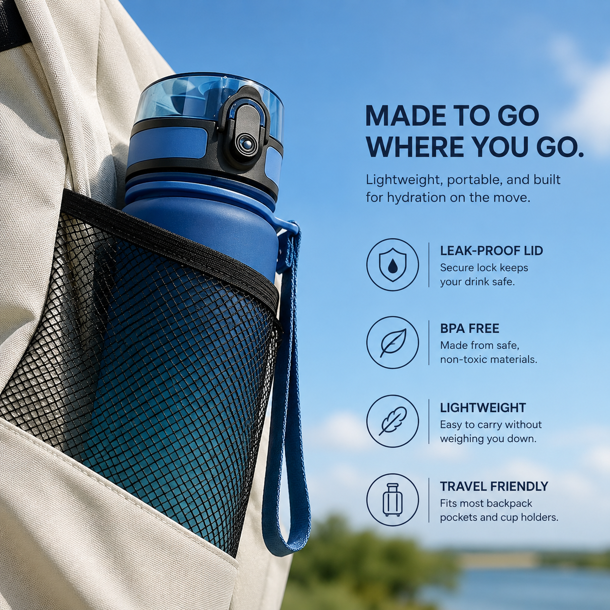 HydroFlex Sports Bottle