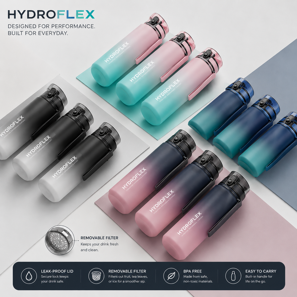 HydroFlex Sports Bottle